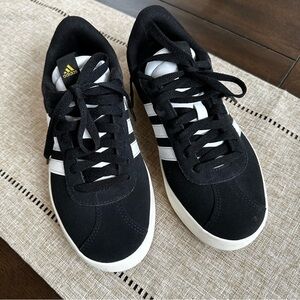 adidas Black & White Classic Low-Top Sneakers